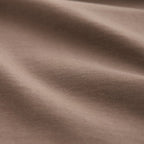 Men's Light Brown Loose Fit Crew Neck Short Sleeve T Shirt