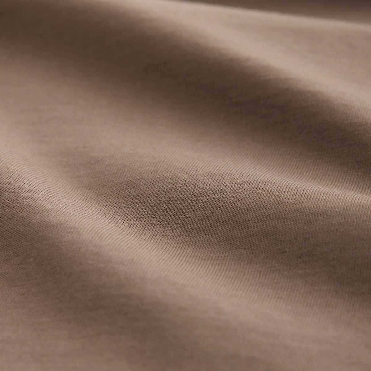 Men's Light Brown Loose Fit Crew Neck Short Sleeve T Shirt