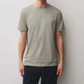 Men's Solid Color Crew Neck Short Sleeve Basic T Shirt