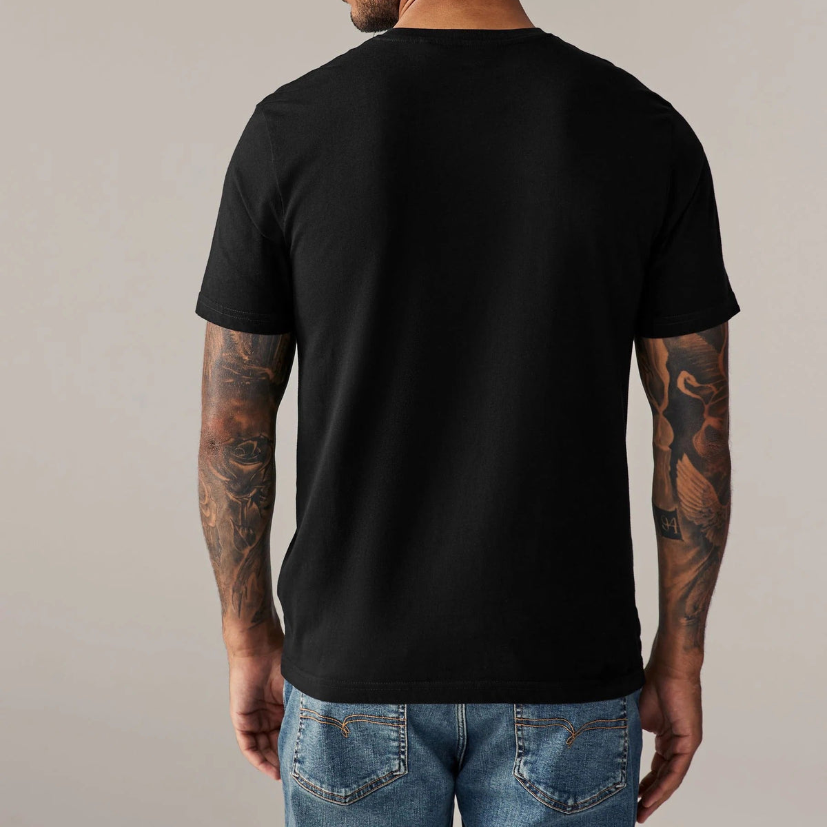 Men's Solid Color V Neck Short Sleeve Casual T Shirt